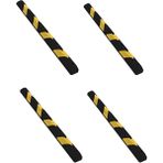 Zeplin Siyah-Sarı 110 cm 4 Adet Yüksek Performans Araç Stoperi