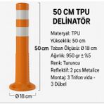 Zeplin Tpu Delinatör 50 cm