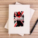 Zepplin Giyim Asking Alexandria Live From Brixton And Beyond Çizgisiz Kanvas Defter Çizgisiz - Krem - 14x21 cm