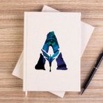 Zepplin Giyim Avatar The Way Of Water Logo Çizgisiz Kanvas Defter Çizgisiz - Krem - 14x21 cm