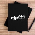 Zepplin Giyim Dj Mavic Pro 2 Siyah Çizgisiz Kanvas Defter Çizgisiz - 14x21 cm