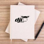 Zepplin Giyim Dj Phantom Pilot Krem Çizgisiz Kanvas Defter Çizgisiz - 14x21 cm