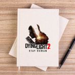 Zepplin Giyim Dying Light Stay Human Çizgisiz Kanvas Defter Çizgisiz - Krem - 14x21 cm