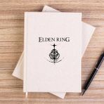 Zepplin Giyim Elden Ring Logo Krem Çizgisiz Kanvas Defter Çizgisiz - 14x21 cm