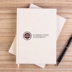 Zepplin Giyim Florida State University Logo Çizgisiz Kanvas Defter Çizgisiz - Krem - 14x21 cm