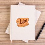 Zepplin Giyim Glimore Girls Luke's Çizgisiz Kanvas Defter Çizgisiz - Krem - 14x21 cm