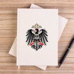 Zepplin Giyim Hearts Of Iron 4 Imperial Coat Of Arms Of Germany Çizgisiz Kanvas Defter Çizgisiz - Krem - 14x21 cm