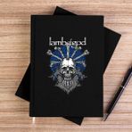 Zepplin Giyim Lamb Of God Bearded Skull Siyah Çizgisiz Kanvas Defter Çizgisiz - 14x21 cm