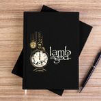 Zepplin Giyim Lamb Of God Live In Richmond Siyah Kanvas Defter Çizgisiz - 14x21 cm