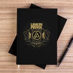 Zepplin Giyim Linkin Park Live Al Milton Keynes Siyah Çizgisiz Kanvas Defter Çizgisiz - 14x21 cm