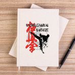 Zepplin Giyim Makhachkala Sport Logo Çizgisiz Kanvas Defter Çizgisiz - Krem - 14x21 cm