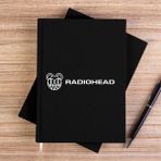 Zepplin Giyim Radiohead Logo Siyah Kanvas Defter Çizgisiz - 14x21 cm