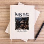 Zepplin Giyim Rotting Christ The Sons Of Hell Çizgisiz Kanvas Defter Çizgisiz - Krem - 14x21 cm