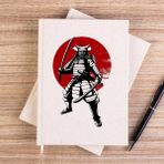Zepplin Giyim Samurai Infoescola Çizgisiz Kanvas Defter Çizgisiz - Krem - 14x21 cm
