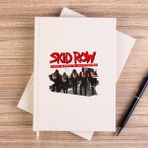 Zepplin Giyim Skid Row The Gang Çizgisiz Kanvas Defter Çizgisiz - Krem - 14x21 cm