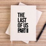 Zepplin Giyim The Last Of Us 2 Çizgisiz Kanvas Defter Çizgisiz - Krem - 14x21 cm