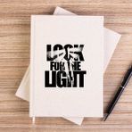 Zepplin Giyim The Last Of Us Look For The Light Text Çizgisiz Kanvas Defter Çizgisiz - Krem - 14x21 cm