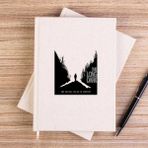 Zepplin Giyim The Long Dark Krem Çizgisiz Kanvas Defter Çizgisiz - 14x21 cm