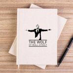 Zepplin Giyim The Wolf Krem Çizgisiz Kanvas Defter Çizgisiz - 14x21 cm