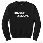 Zepplin Pearl Jam Lighting Bolt Siyah Çocuk Sweatshirt