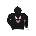 Zepplin Venom Bad Face Siyah Sweatshirt