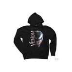 Zepplin Venom Half Face Siyah Sweatshirt