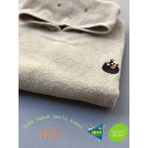Zera Collection Çocuk Panço Havlu Organik Pamuk - Açık Bej