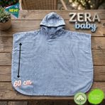 Zera Collection Çocuk Panço Havlu Organik Pamuk - Açık Mavi
