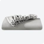 Zeren Home %100 Pamuklu Çift Kişilik Lastikli Çarşaf - 160 x 200 - Gri