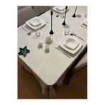 Zeren Home Dertsiz Masa Örtüsü Krem, 150 x 260