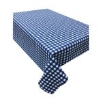 Zeren Home Lacivert Beyaz Kareli Dertsiz 160x200 cm Masa Örtü