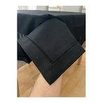Zeren Home Piko Sarma Detaylı Polyester Keten Dertsiz Masa Örtüsü Siyah, 150 x 220, piko-linen-siyah2