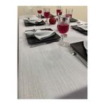 Zeren Home Simli Dertsiz Oval Masa Örtüsü 150 X 300, 150 x 300, 150x300oval3