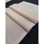 Zeren Home Simli Dikdörtgen Runner Pembe 45 x 150