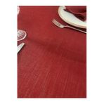 Zeren Home Simli Keten Dertsiz Yuvarlak Masa Örtüsü, 160 x 160, TYC7RJ4E5b