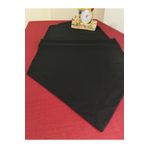 Zeren Home Simli Üçgen Runner Siyah 45 X 150