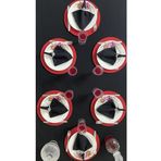 Zeren Home Sıvı Geçirmez Dertsiz Masa Örtüsü Siyah 13 Parça Set 150 x 260