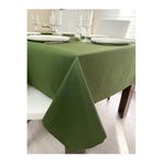 Zeren Home Sıvı Geçirmez Dertsiz Masa Örtüsü Yeşil 25 Parça, 140 x 230