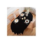 Zeren Home Sıvı Geçirmez Dertsiz Oval Masa Örtüsü, 160 x 210, ovall10a