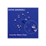 Zeren Home Sıvıya Dayanıklı Dertsiz Oval Masa Örtüsü Saks Mavi 160 X 210 160 X 210