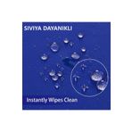 Zeren Home Sıvıya Dayanıklı Dertsiz Oval Masa Örtüsü Saks Mavi 160 X 240 160 X 240