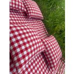 Zeren Home Yer Masa Piknik Örtüsü Sofra Bezi 170 x 170 , 4 Minder 40 x 40cm Takım