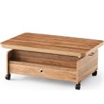 Zerenland 61 Akıllı Sehpa, Sihirli Sehpa, Fonksiyonel Orta Sehpa, Açılabilir Sehpa, 6 Boyutlu Sehpa 90*60CM - ÇIRAĞAN - RENKLER