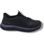 Zerhan Best Of 2012 Erkek Siyah Çorap Model Hafif Taban Şık Loafer Spor Ayakkabı