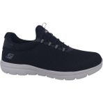 Zerhan Bewıld 350 Erkek Siyah Çorap Model File Hafif Taban Büyük Numara Loafer Spor Ayakkabı 45 46 47 48