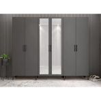 Zerka Concept Açelya Füme 240 cm M6 Portmanto