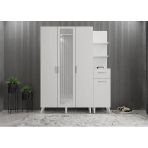 Zerka Concept Açelya M3 Beyaz 180 cm Portmanto