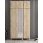 Zerka Concept Açelya Meşe 120 cm M5 Portmanto