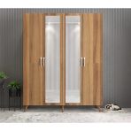 Zerka Concept Açelya Portmanto Vestiyer Ayakkabılık C -Montaj Dahil M2 160 Cm