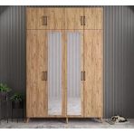 Zerka Concept Açelya Portmanto Vestiyer Çam M8-160 Cm